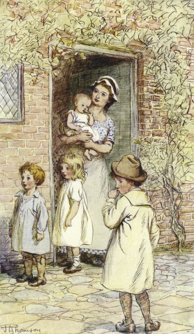 ギルフィルスラブストーリーのイラスト 作： Hugh Thomson