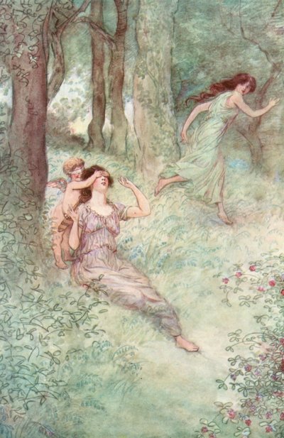 シェイクスピアのイラスト「好きなように」 作： Hugh Thomson