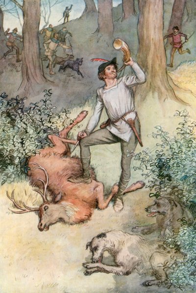 シェイクスピアのイラスト「好きなように」 作： Hugh Thomson