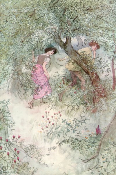シェイクスピアのイラスト「好きなように」 作： Hugh Thomson