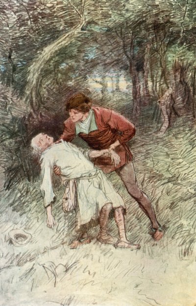 シェイクスピアのイラスト 作： Hugh Thomson