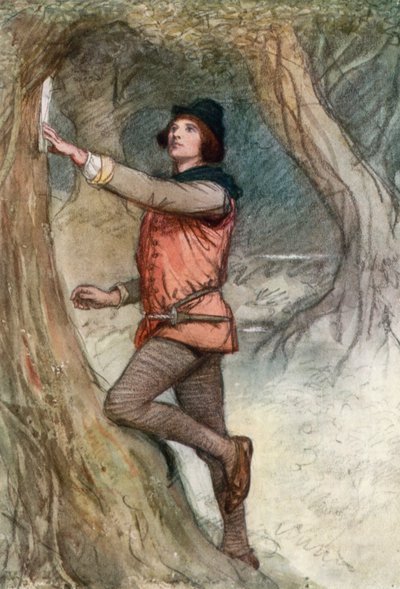シェイクスピアのイラスト 作： Hugh Thomson