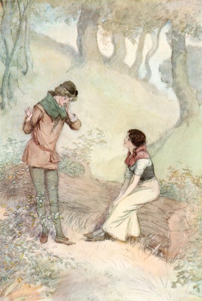 シェイクスピアのイラスト 作： Hugh Thomson