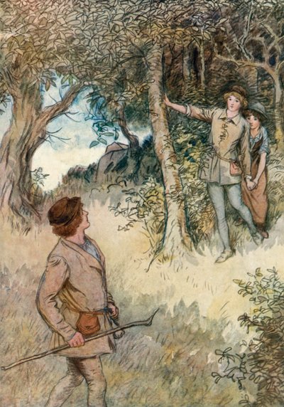 シェイクスピアのイラスト 作： Hugh Thomson