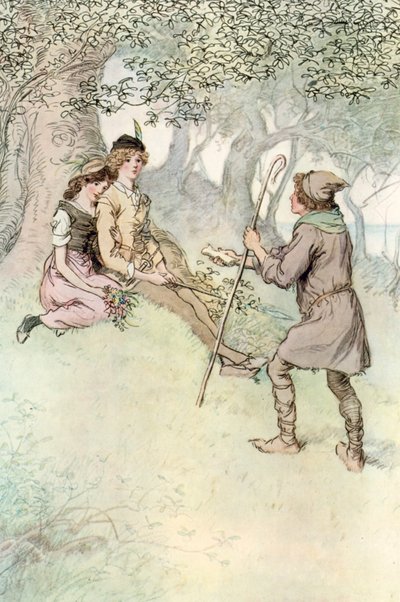 シェイクスピアのイラスト 作： Hugh Thomson