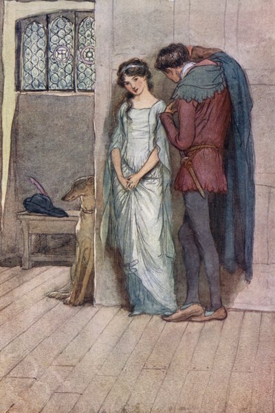 ウィンザーの陽気な妻のイラスト 作： Hugh Thomson