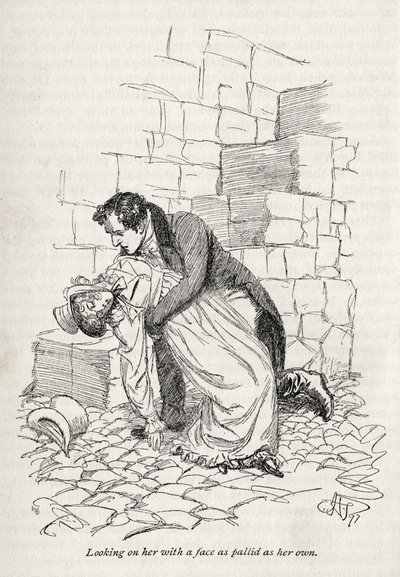 ジェーン・オースティンの小説「説得」。 作： Hugh Thomson
