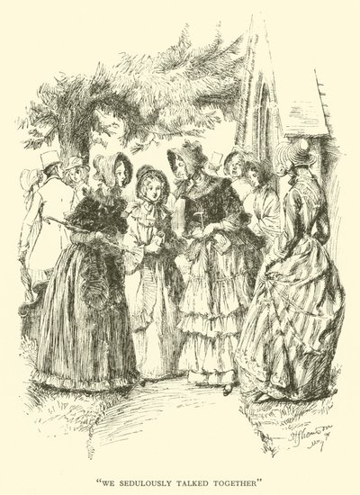 We Sedulously Talked Together (Engraving) 作： Hugh Thomson
