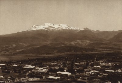 メキシコ：アメカメカとイスタチオワトル（モノクロ写真） 作： Hugo Brehme