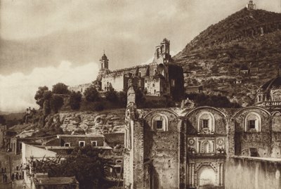メキシコ：アトリクスコ（モノクロ写真） 作： Hugo Brehme