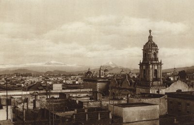 メキシコ：首都メヒコ、東側部分（モノクロ写真） 作： ウーゴ・ブレーメ