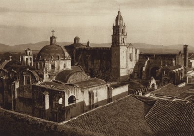 メキシコ：クエルナバカ（モノクロ写真） 作： Hugo Brehme