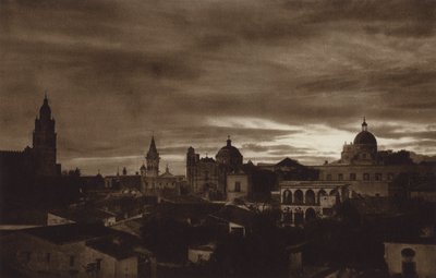メキシコ：クエルナバカ（モノクロ写真） 作： Hugo Brehme