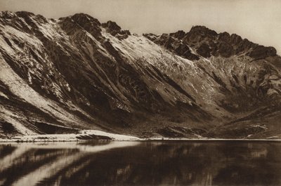 メキシコ：メヒコ州トルーカ山（モノクロ写真） 作： ウーゴ・ブレーメ