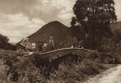 メキシコ：サン・バルトリート（モノクロ写真） 作： Hugo Brehme