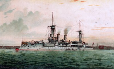 S.M. 戦艦ヴァイセンブルク 作： Hugo Graf