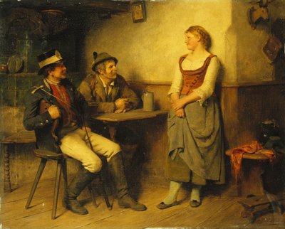 1891年の居酒屋の保存 作： Hugo Kauffmann