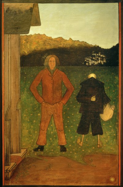 死とポーン 作： Hugo Simberg