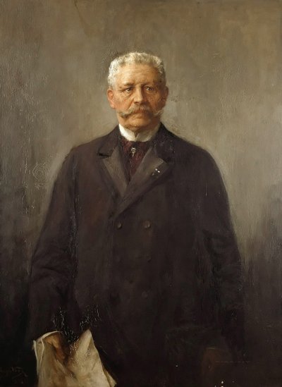 ポールフォンヒンデンブルクの肖像1847-1934、1926。 作： Hugo Vogel