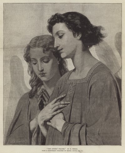 天使の祈り 作： Hugues Merle