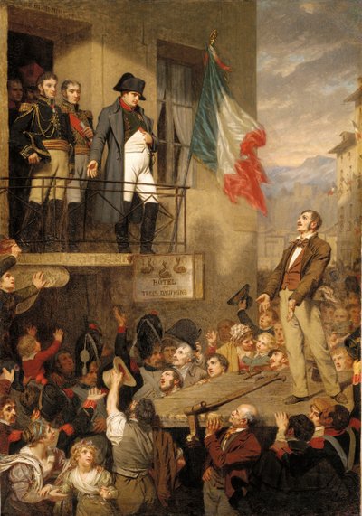 イーグルの飛行、1857 作： Hugues Merle