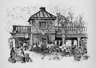 コヴェントガーデン、1890 作： Hume Nisbet