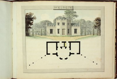 レッドブックウェルベック 作： Humphry Repton