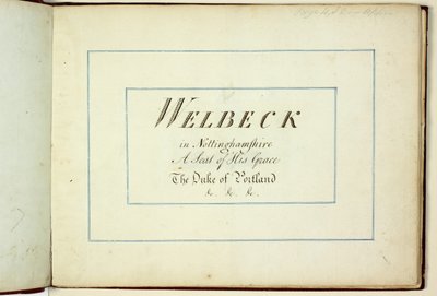 レッドブックウェルベック 作： Humphry Repton