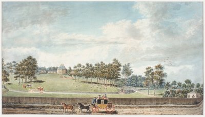 ハーウィッチコーチ（ウォーヴ紙にトイレ） 作： Humphry Repton