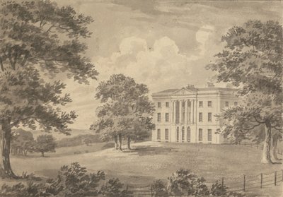 D.H. ラッカーの本拠地、ウェスト ヒル 作： Humphry Repton