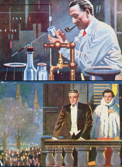 アルバートフォンセントジョルジー（1893-96）の研究室で1937年にノーベル賞を受賞 作： Hungarian School