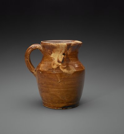 投手、c。 1889-1900（すべり石器） 作： Hunt Pottery First Site attr.to Hunt Pottery First Site attr.to