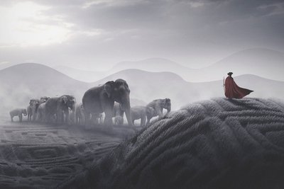  作： Hussain Buhligaha