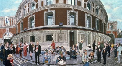 最後の夜のプロムナーダー、ロイヤルアルバートホール 作： Huw S. Parsons