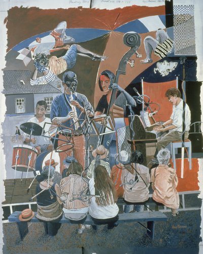 ジャズカルテット、1994 作： Huw S. Parsons