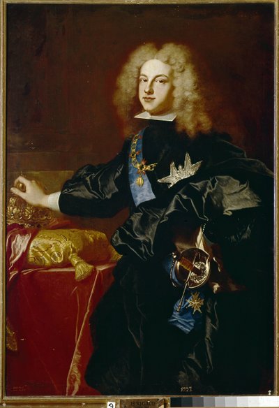スペインのフィリップ5世-フィリップ5世の肖像 作： Hyacinthe Francois Rigaud