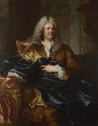 アントワーヌパリスの肖像、1724年 作： Hyacinthe Francois Rigaud