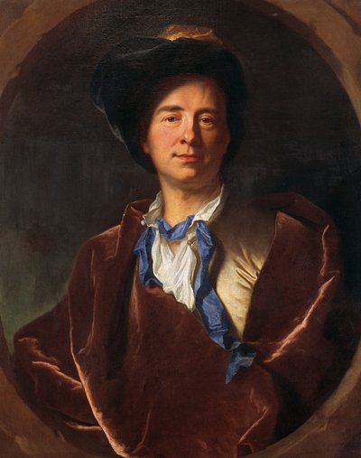ベルナール・ル・ボヴィエ・ド・フォンテーヌの肖像（ルーアン 作： Hyacinthe Francois Rigaud