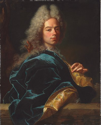 ジャン＝ルイ・ド・ロール・モンペリエの肖像 作： Hyacinthe Francois Rigaud