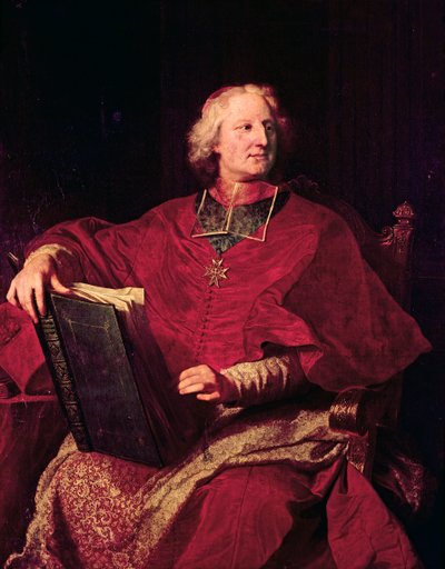 メルキオール・ド・ポリニャックの肖像（Lavoute-Sur-Loire 作： Hyacinthe Francois Rigaud