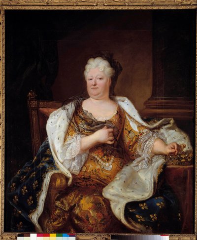 パラタイン王女の肖像シャーロットエリザベートデバビエール 作： Hyacinthe Francois Rigaud