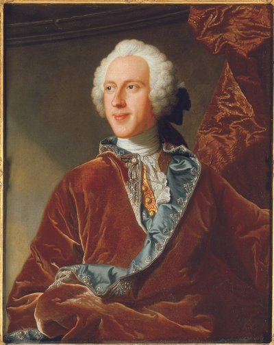 サー・ブルチエ・レイの肖像 作： Hyacinthe Francois Rigaud