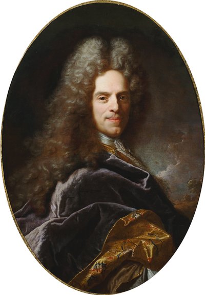 ステファノ・ジェンティーレの肖像 作： Hyacinthe Francois Rigaud