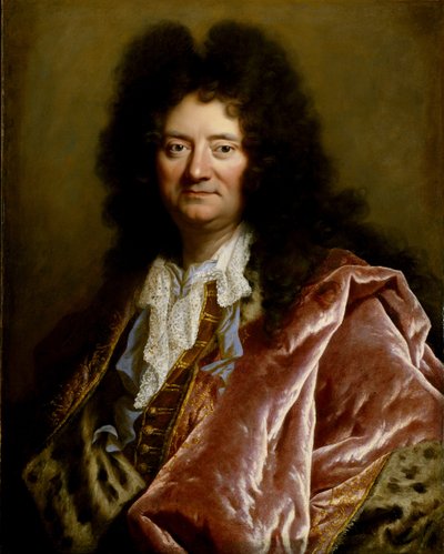 Retrato de um cavalheiro, c.1705 (óleo sobre tela) 作： Hyacinthe Francois Rigaud