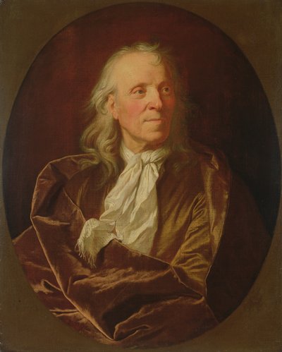 学者の肖像 作： Hyacinthe Francois Rigaud