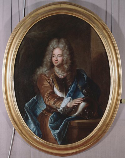 イタリアの外交官アントン・ジュリオ2世・ブリニョーレ＝セール（ブリニョーレ＝セール）（1673-1710）のルイ14世への大使の肖像（在仏イタリア大使アントン・ジュリオ2世・ブリニョーレ＝セール（ブリニョーレ＝セール）の肖像）。ヒャクサンテ・リゴー（1659-1743）の絵画 作： Hyacinthe Francois Rigaud