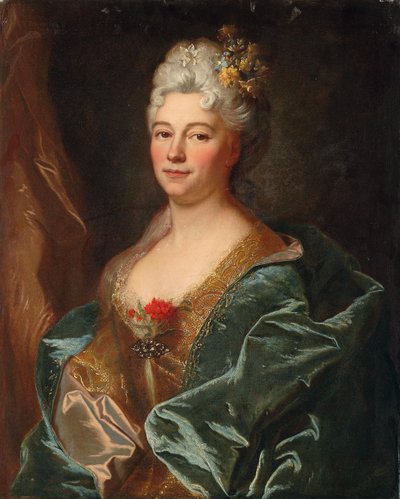 マルグリーズドラメザンジェ、ニーマルグリットドランブイエの肖像 作： Hyacinthe Francois Rigaud