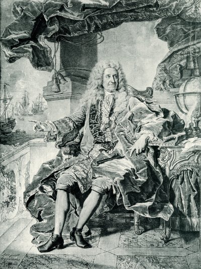 サミュエルバーナード 作： Hyacinthe Francois Rigaud