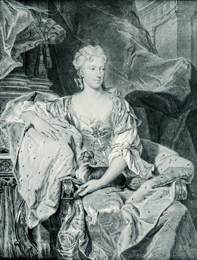 スザンヌアンリエットデルブフ 作： Hyacinthe Francois Rigaud