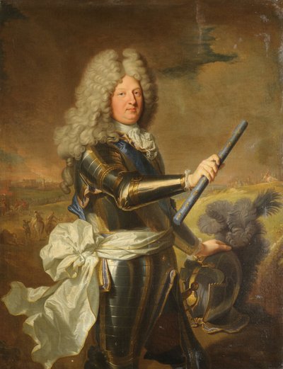 ルイ・ド・フランス、ドーファン1661-1711、1688年、グランド・ドーファンとして知られる 作： Hyacinthe François Honoré Rigaud